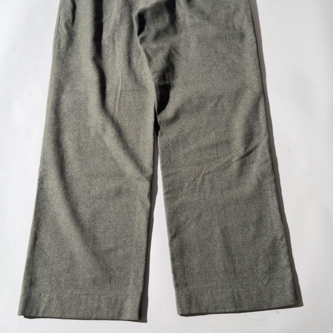 50〜60's Vintage ユーロ ミリタリー Wool Trousers