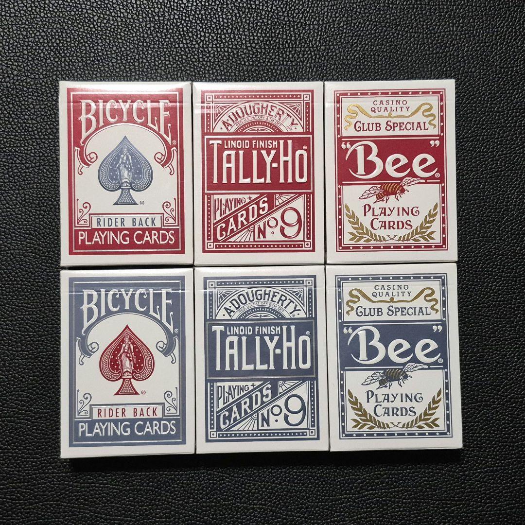 レアデック Bicycle Tally-Ho Bee titanium セット