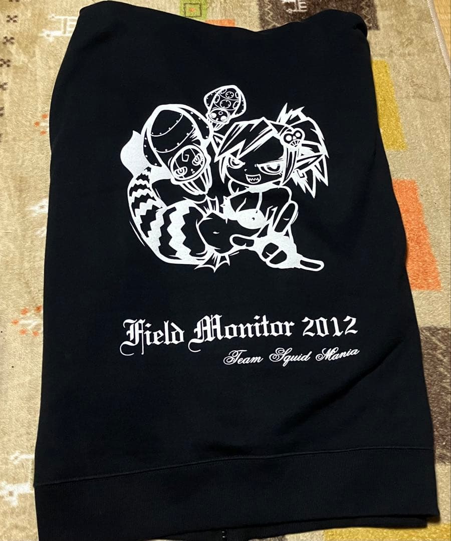 スクイッドマニア　ジップアップパーカーXL 2012モデル