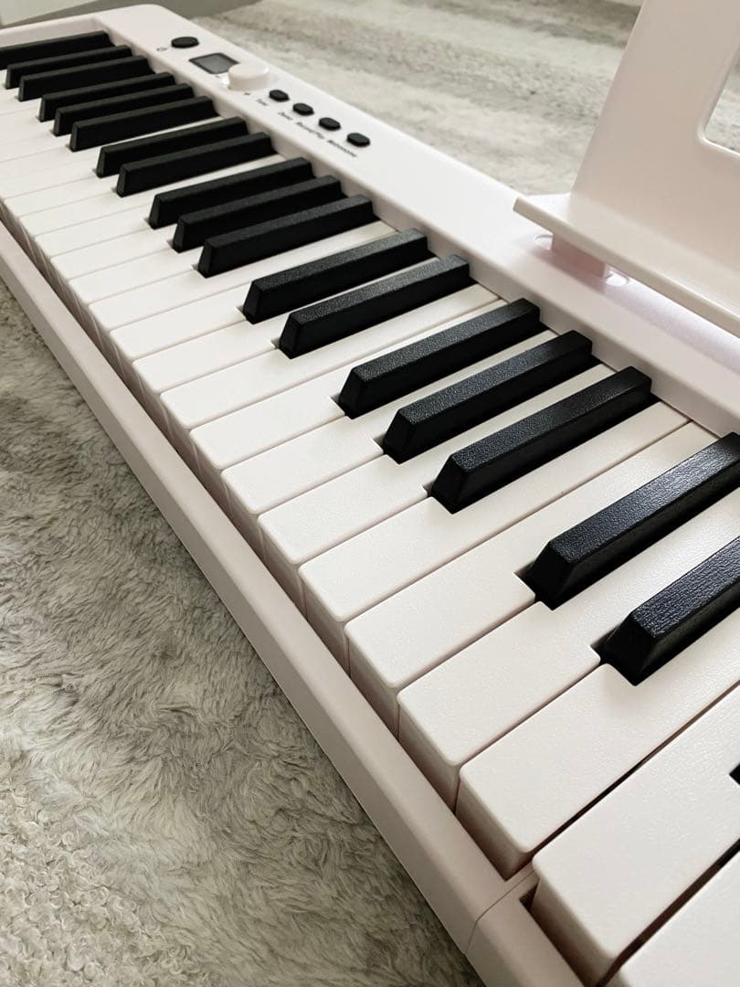 ニコマク NikoMaku 電子ピアノ SWAN-X 白 88鍵盤 折り畳み式