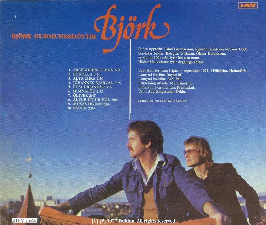 used 希少 ビョーク 幼少期のCD Gudmundsdottir Bjork