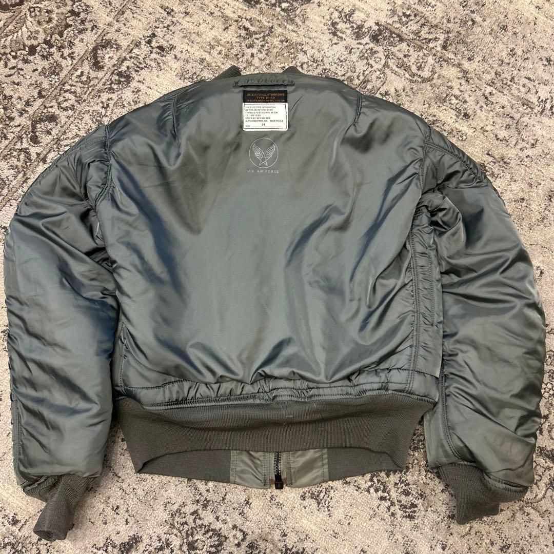 【50s復刻 USA製】ALPHA INDUSTRIES B-15D MOD
