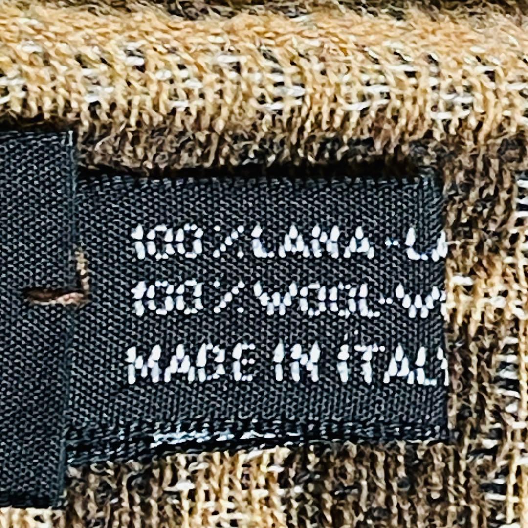 【新品・未使用】FENDI ズッカ柄 ウールマフラー マルチカラー リバーシブル