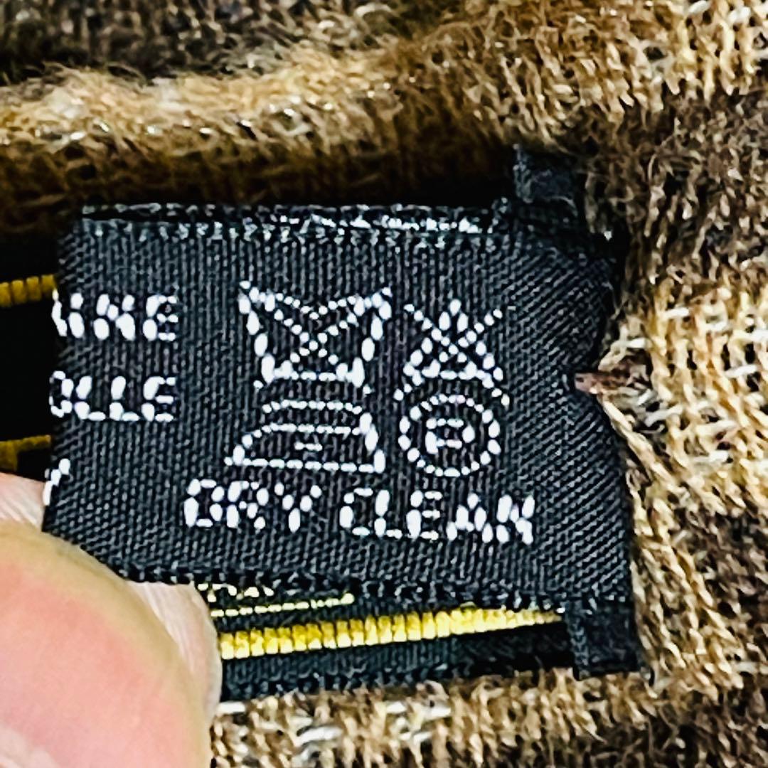 【新品・未使用】FENDI ズッカ柄 ウールマフラー マルチカラー リバーシブル