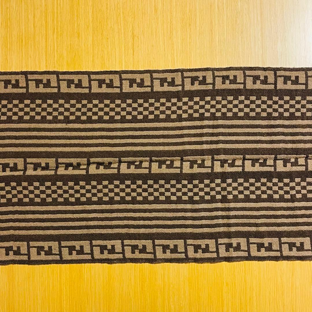 【新品・未使用】FENDI ズッカ柄 ウールマフラー マルチカラー リバーシブル