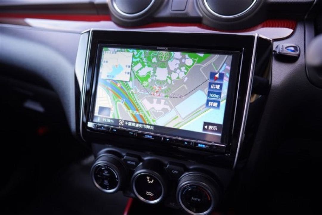 ケンウッドMDV-S708L彩速ナビ　DRV-MN940B 連携型ドラレコセット