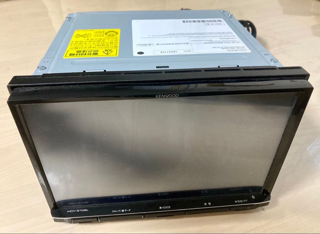 ケンウッドMDV-S708L彩速ナビ　DRV-MN940B 連携型ドラレコセット