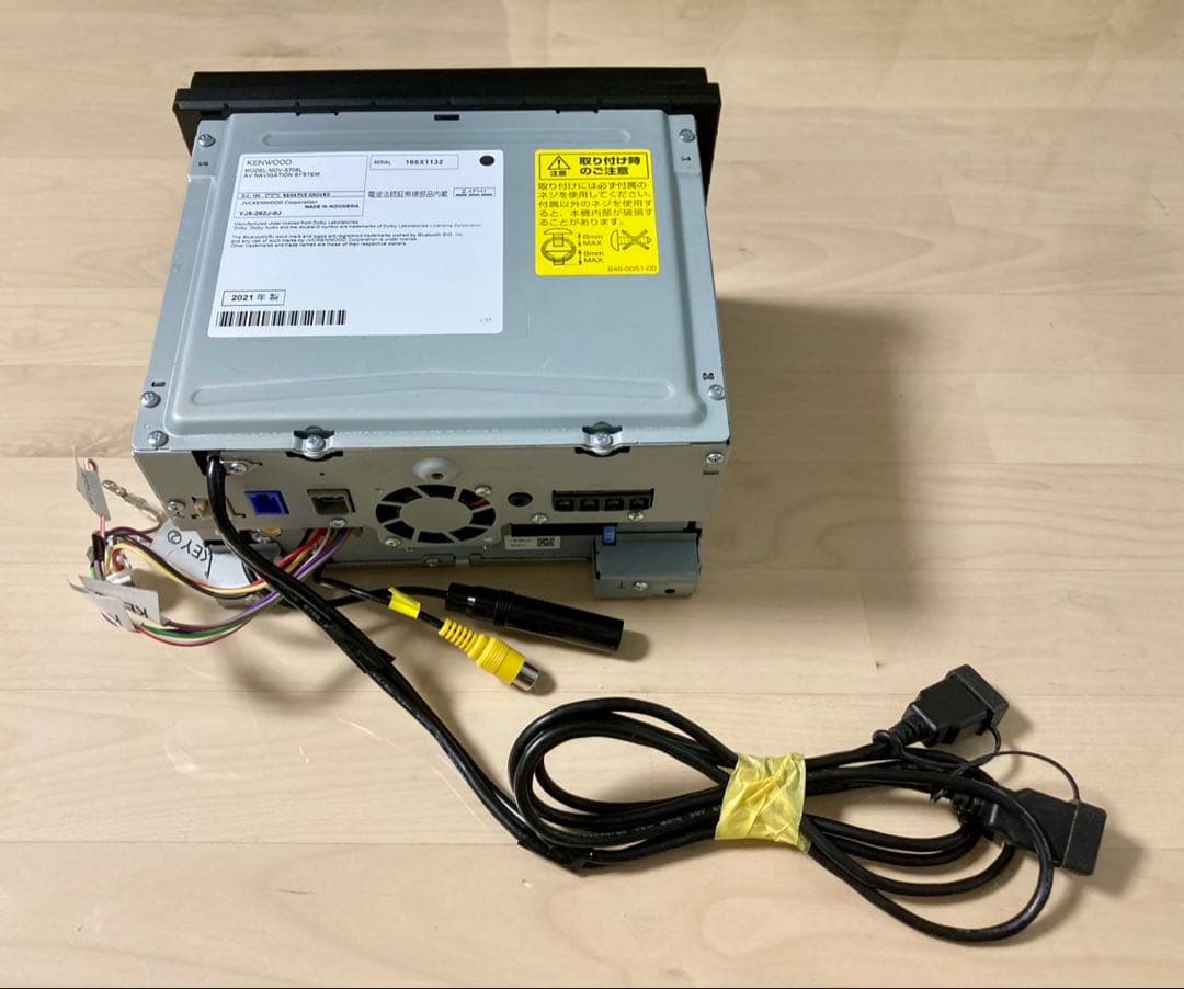 ケンウッドMDV-S708L彩速ナビ　DRV-MN940B 連携型ドラレコセット