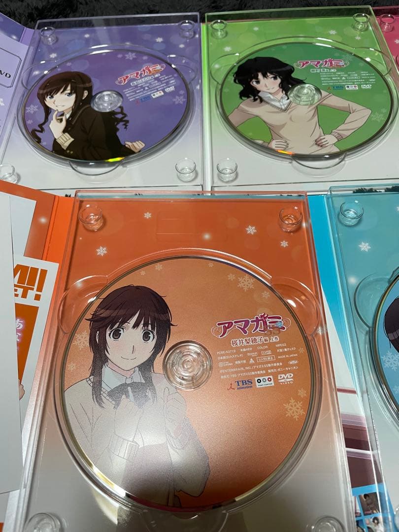 アマガミ SS DVD 6巻セット 布ポスター ジオラマ付き
