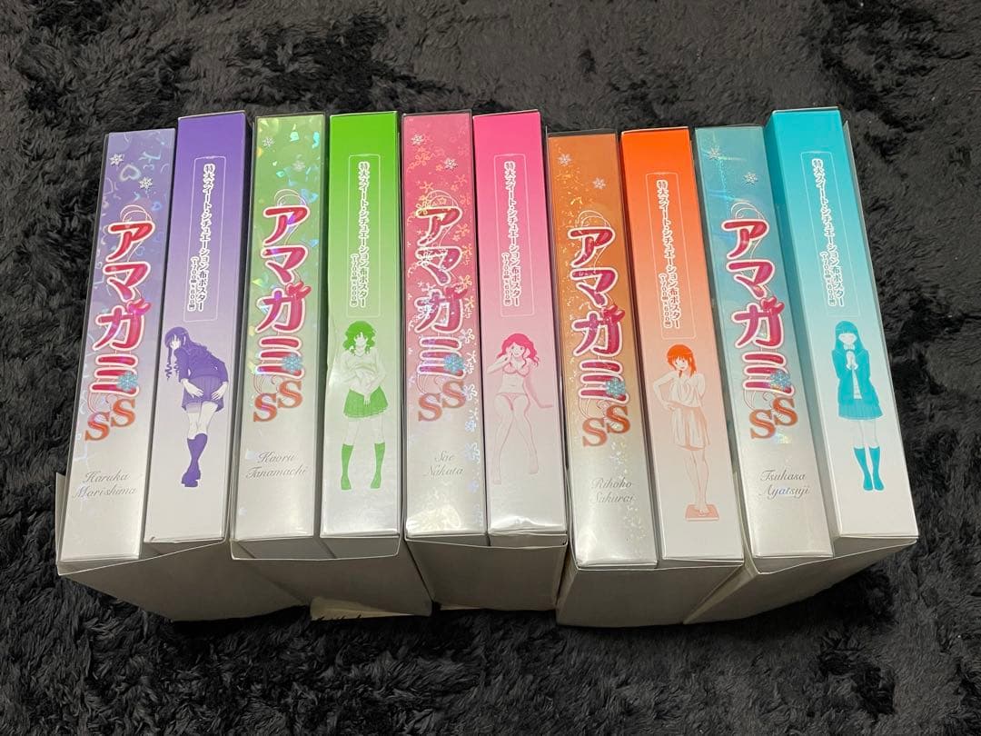 アマガミ SS DVD 6巻セット 布ポスター ジオラマ付き