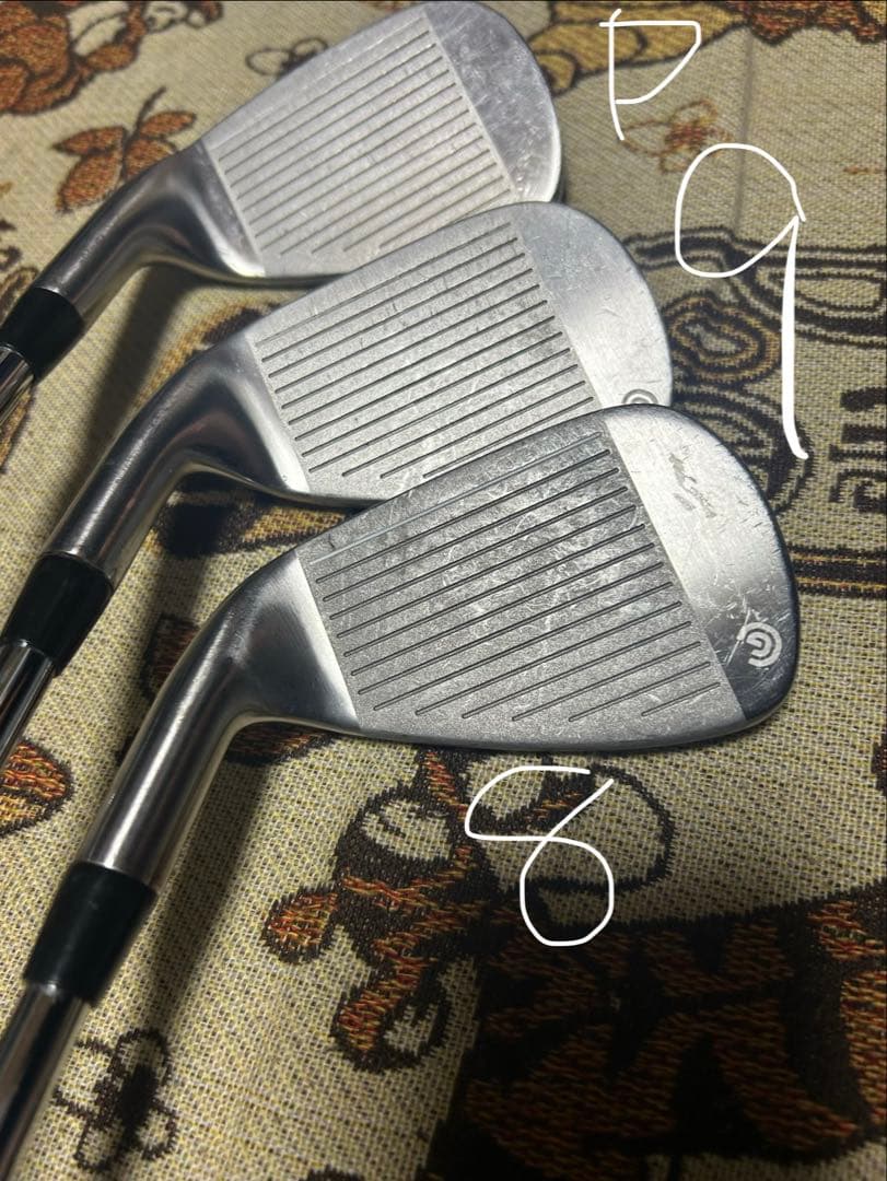 （送料込み）ゴルフクラブCleveland10本初心者セット 中古品 右利き