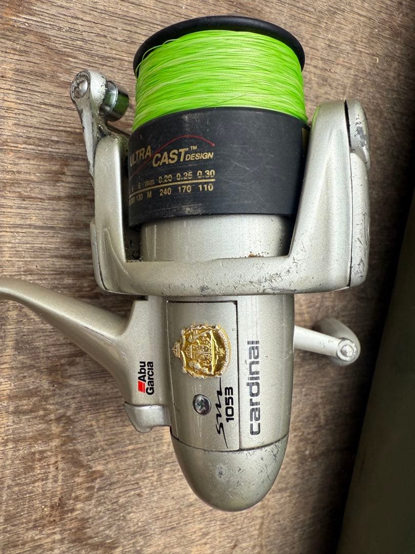 【釣りセット】ロッド3本＋リール2台＋ロッドケース付き