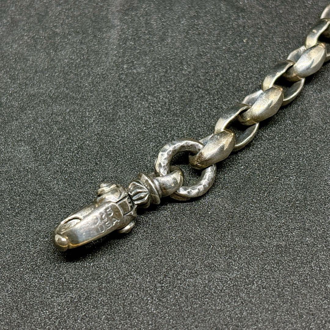 レナードカムホート ウォレットチェーン シルクへロン スワンフック シルバー