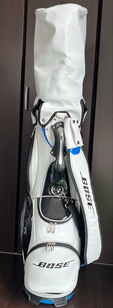 BOSE キャディバッグ ホワイト/ブルー