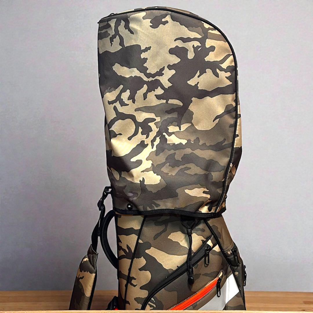 ほぼ未使用級❣️極美品✨NIKE ゴルフ キャディバッグ 14分割 カモフラ 迷彩