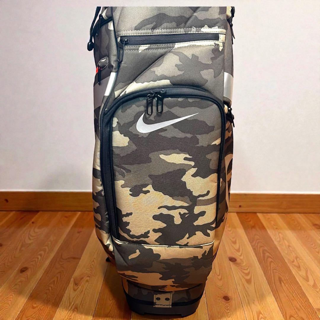 ほぼ未使用級❣️極美品✨NIKE ゴルフ キャディバッグ 14分割 カモフラ 迷彩