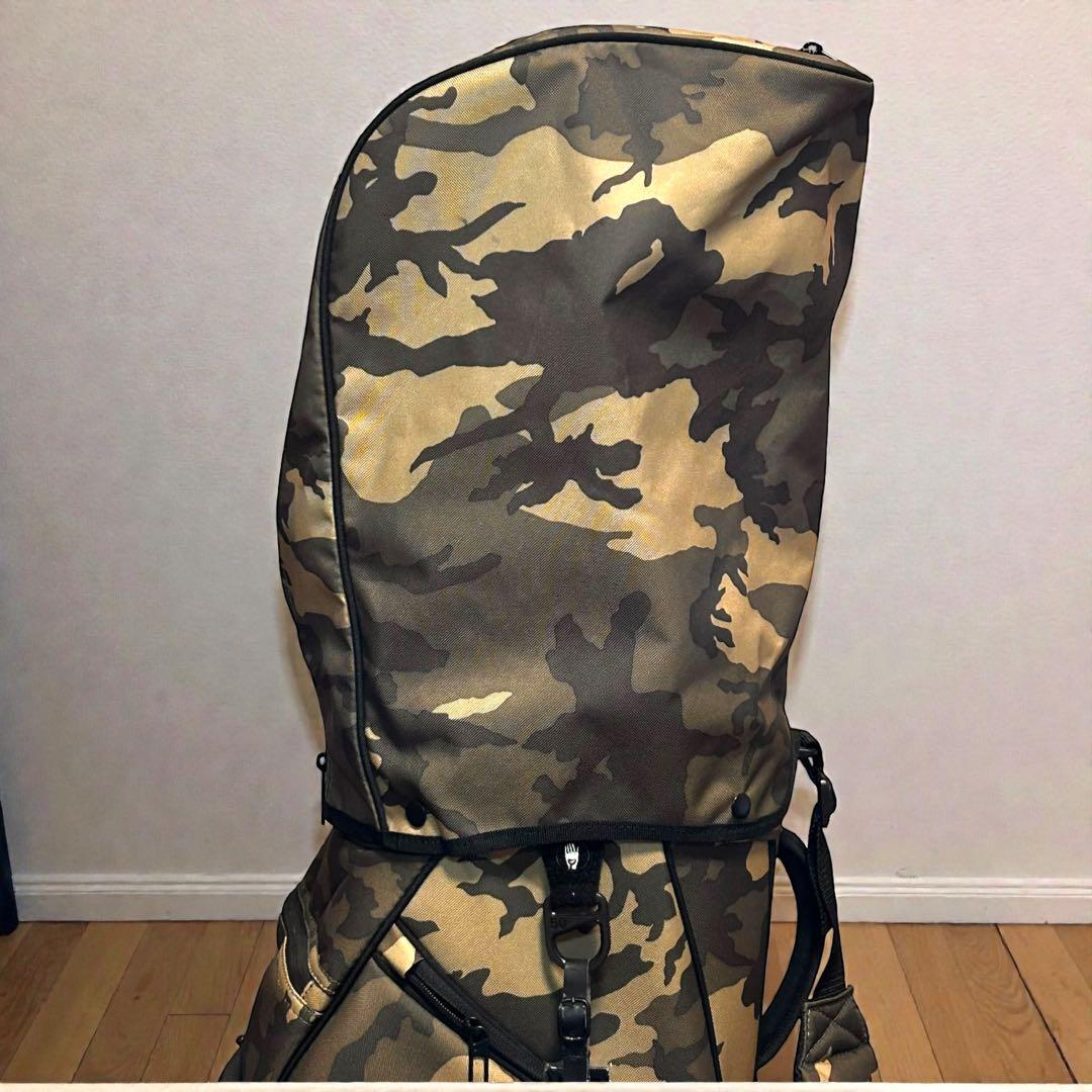 ほぼ未使用級❣️極美品✨NIKE ゴルフ キャディバッグ 14分割 カモフラ 迷彩