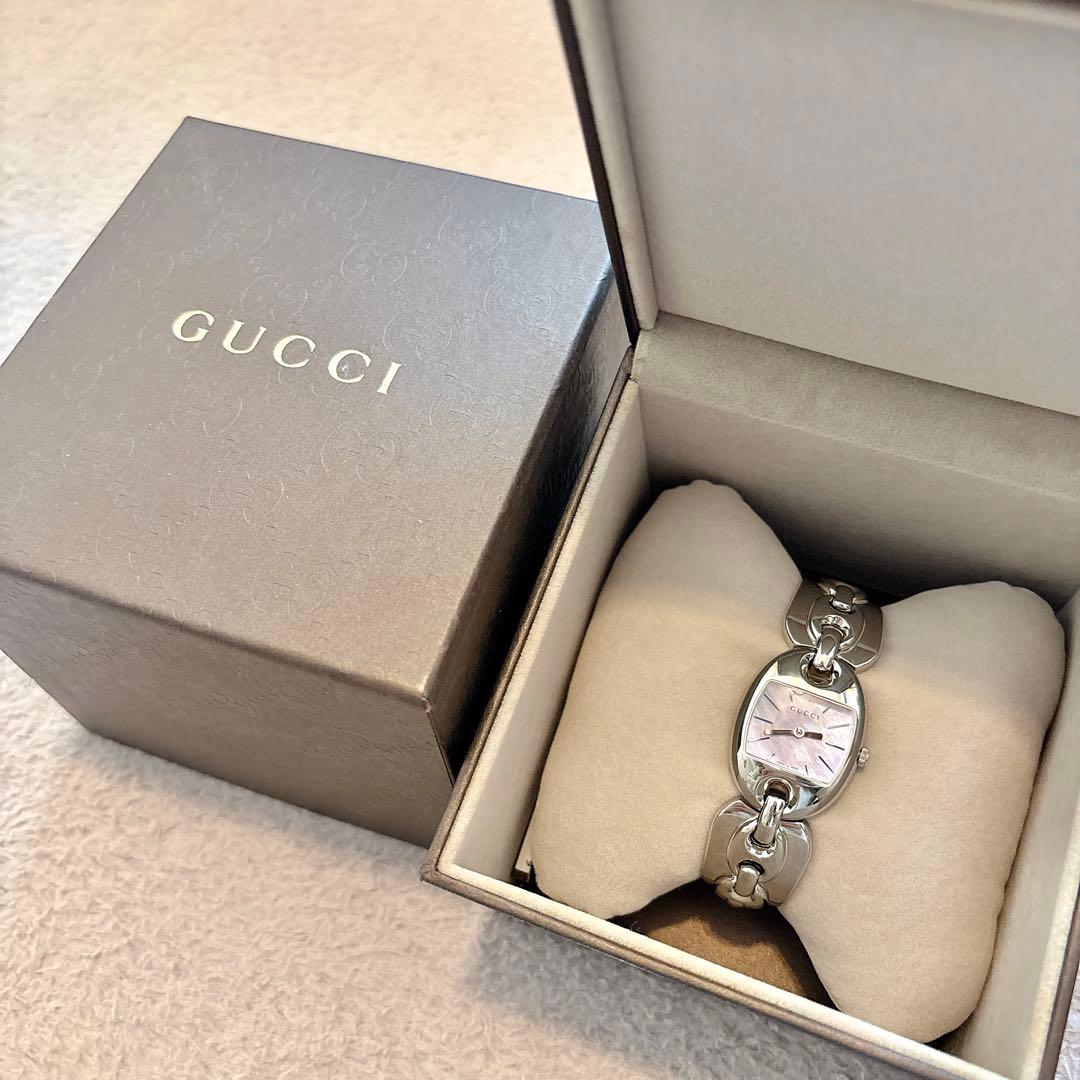 【未使用】GUCCI グッチ　腕時計　121.5 マリーナチェーン　箱あり