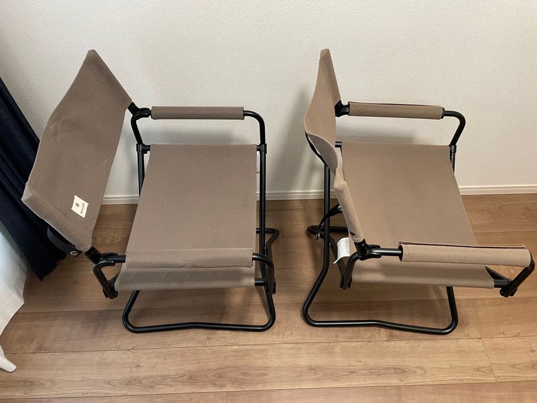 【スノーピーク FDチェアワイドグレー2脚セット】