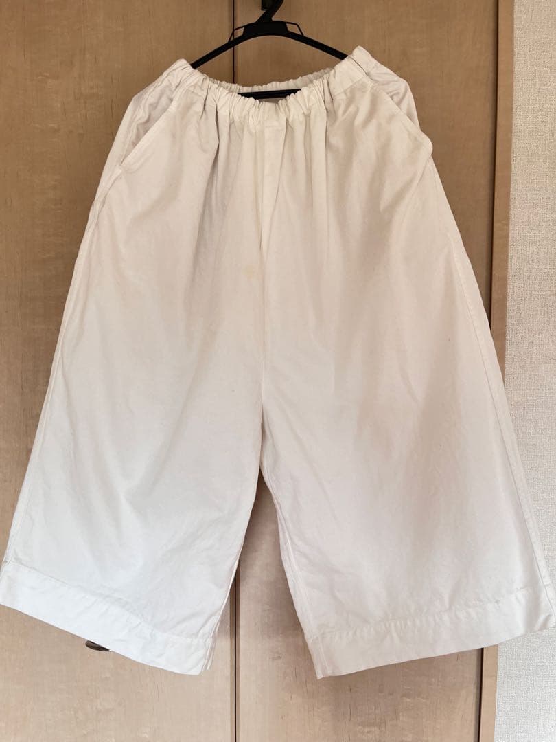 ゴーシュ カツラギ8分丈ワイドパンツ