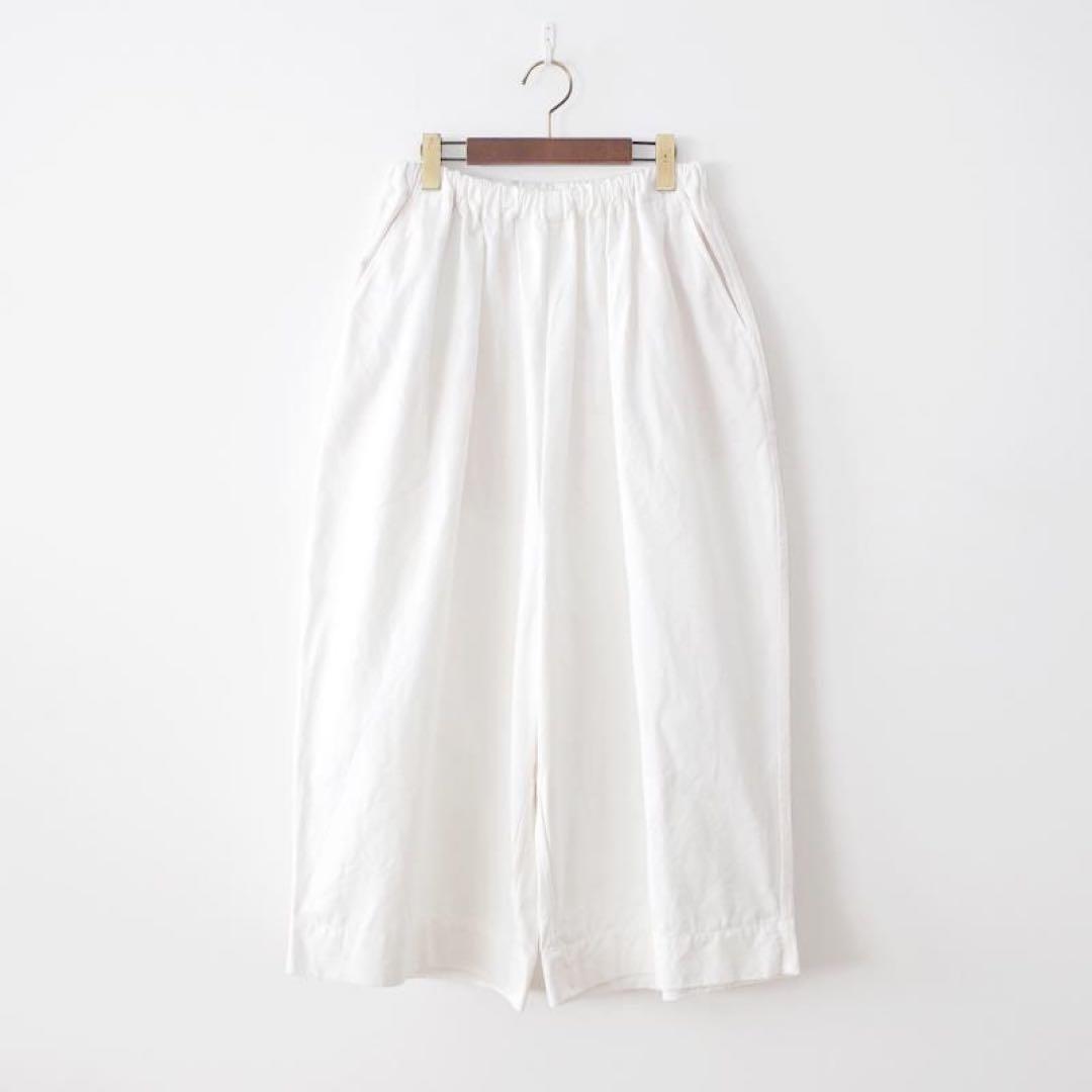 ゴーシュ カツラギ8分丈ワイドパンツ