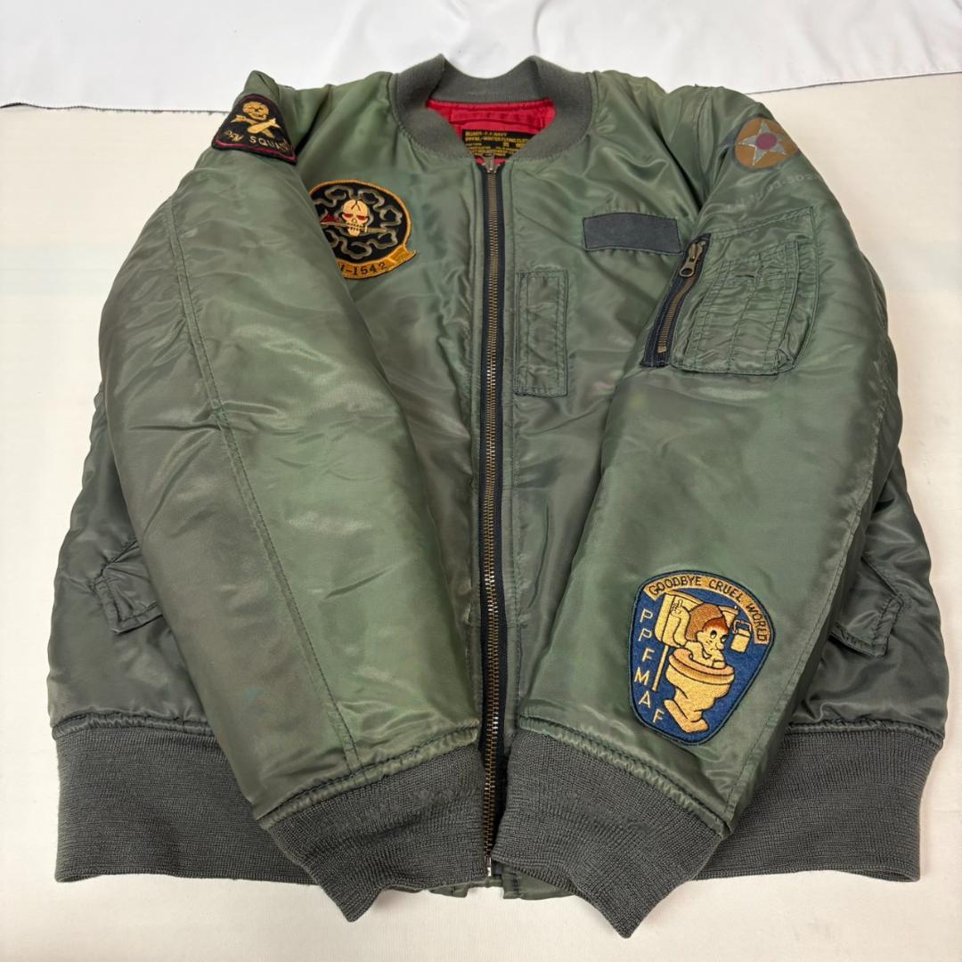 00s archive y2k PPFM MA-1 フライトジャケット L