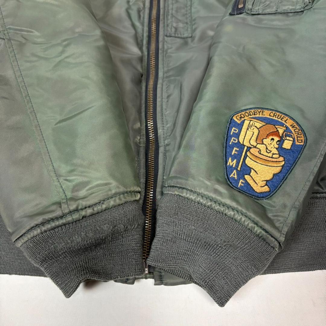 00s archive y2k PPFM MA-1 フライトジャケット L