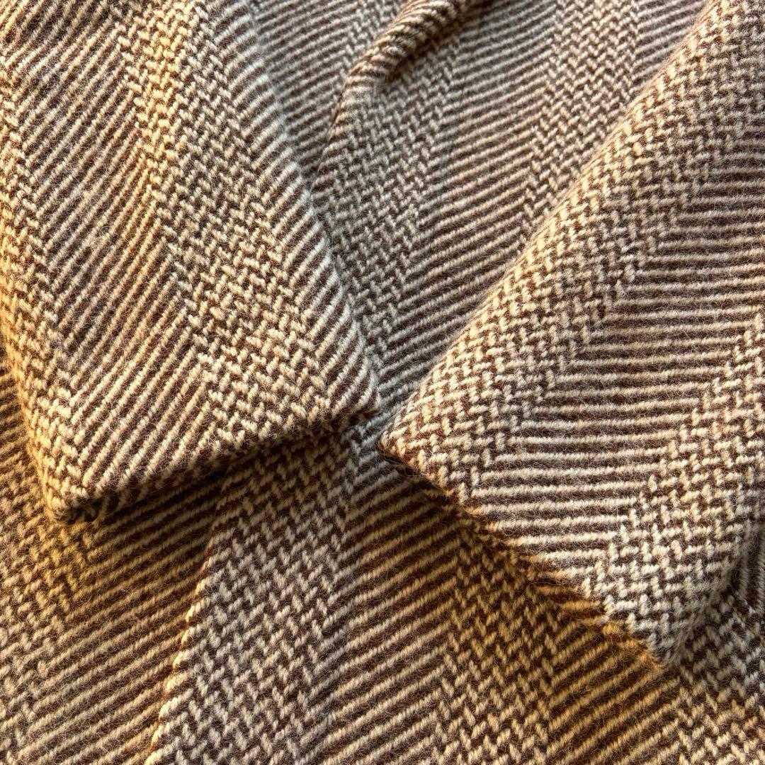 【A.P.C.】アーペーセー チェスターフィールドコート ヘリンボーン柄 36