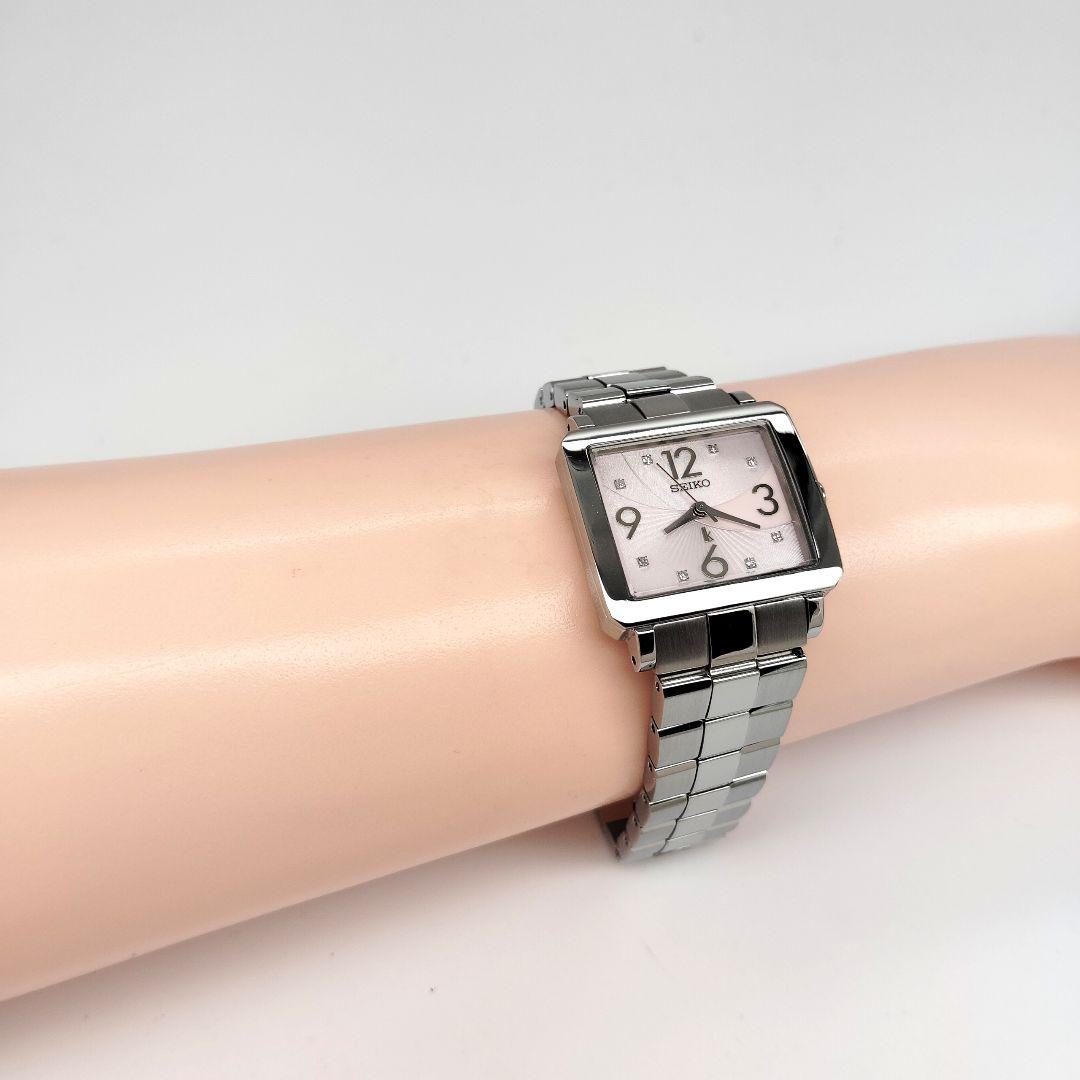 【美品 ダイヤモンド】セイコー　ルキア　レディース腕時計　7H-2