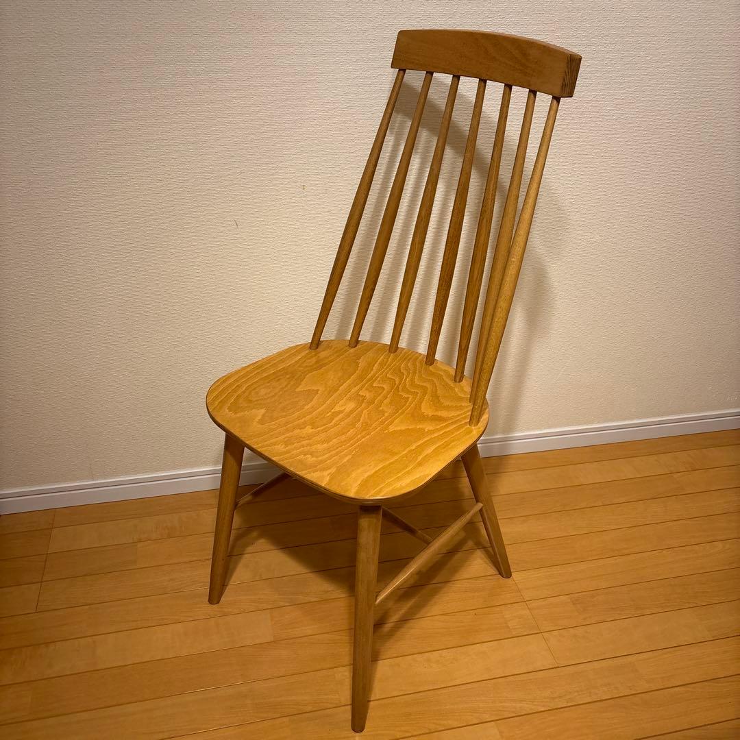 y*す様 ［美品］unico ウニコ　kotonaハイバックチェア　チーク　1脚