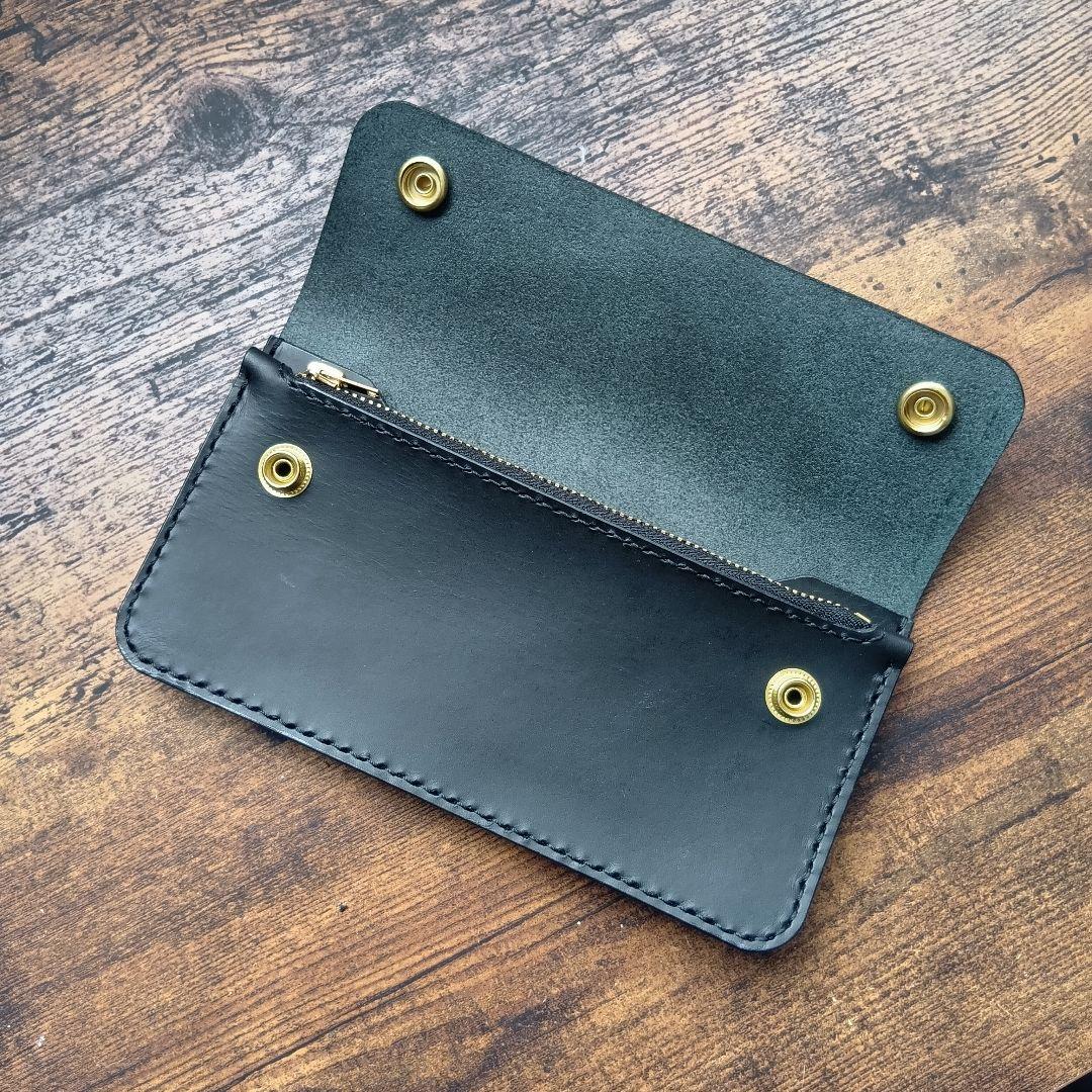 Sページ（姫路レザーロングトラッカーウォレット）