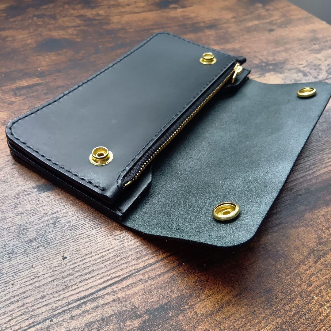 Sページ（姫路レザーロングトラッカーウォレット）