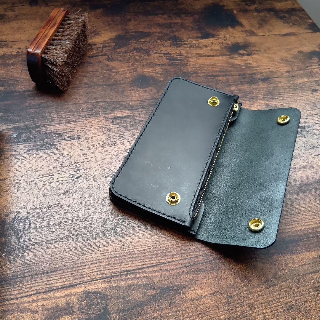 Sページ（姫路レザーロングトラッカーウォレット）