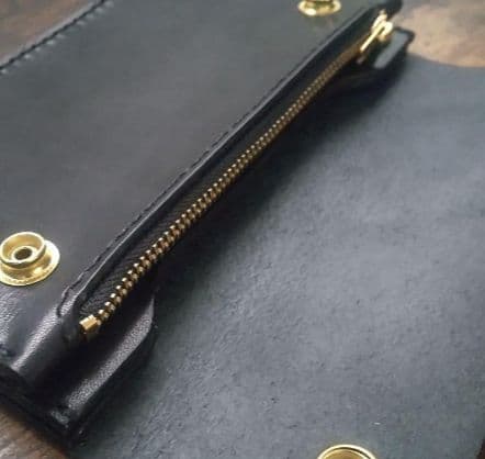 Sページ（姫路レザーロングトラッカーウォレット）