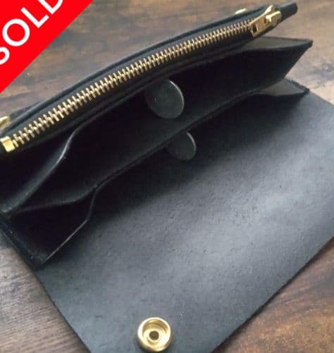 Sページ（姫路レザーロングトラッカーウォレット）