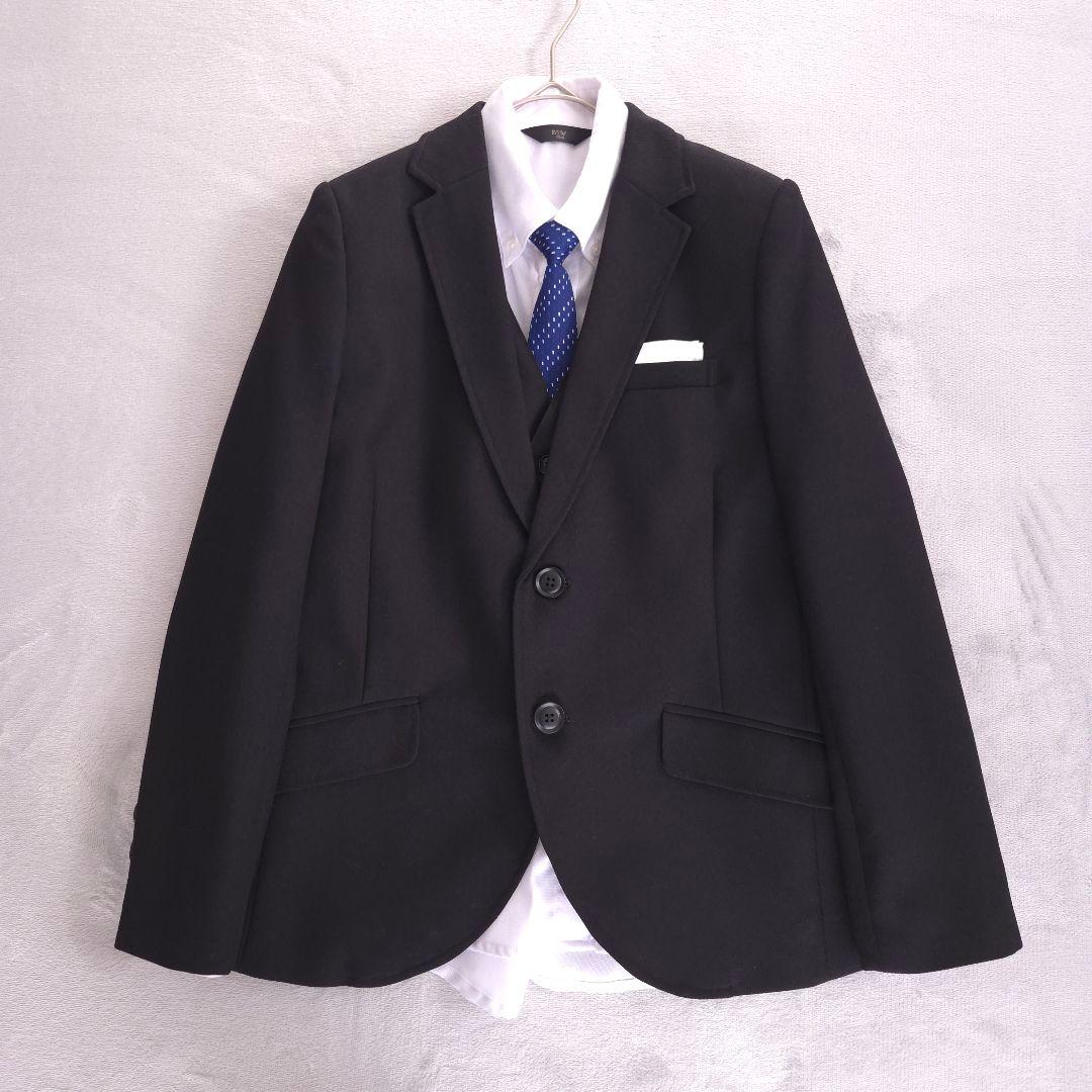 美品 BSW 150cm 7点セット 卒業式 入学式 男の子 フォーマルスーツ