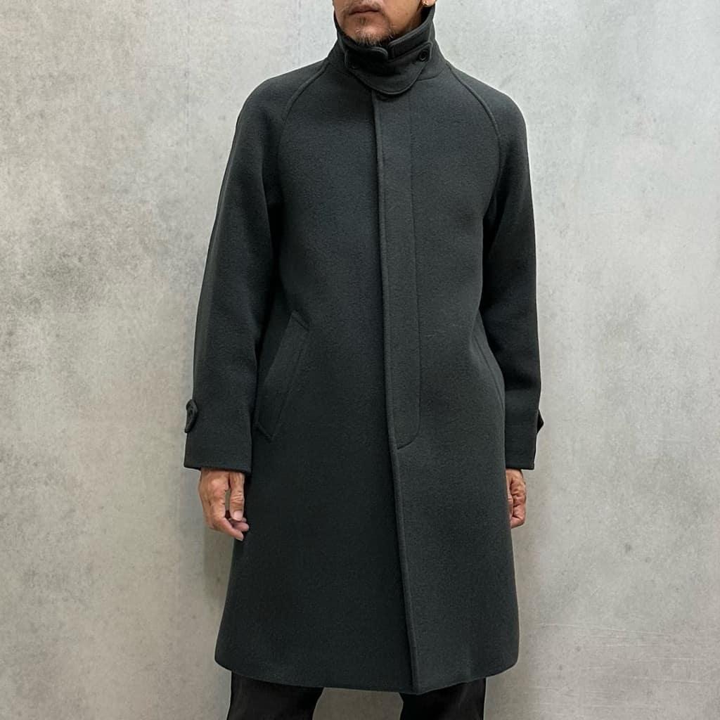 グリーンレーベルリラクシング SENTDALE WOOL ステンカラーコートM