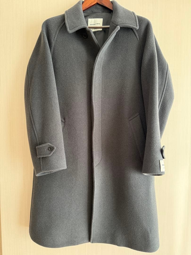 グリーンレーベルリラクシング SENTDALE WOOL ステンカラーコートM