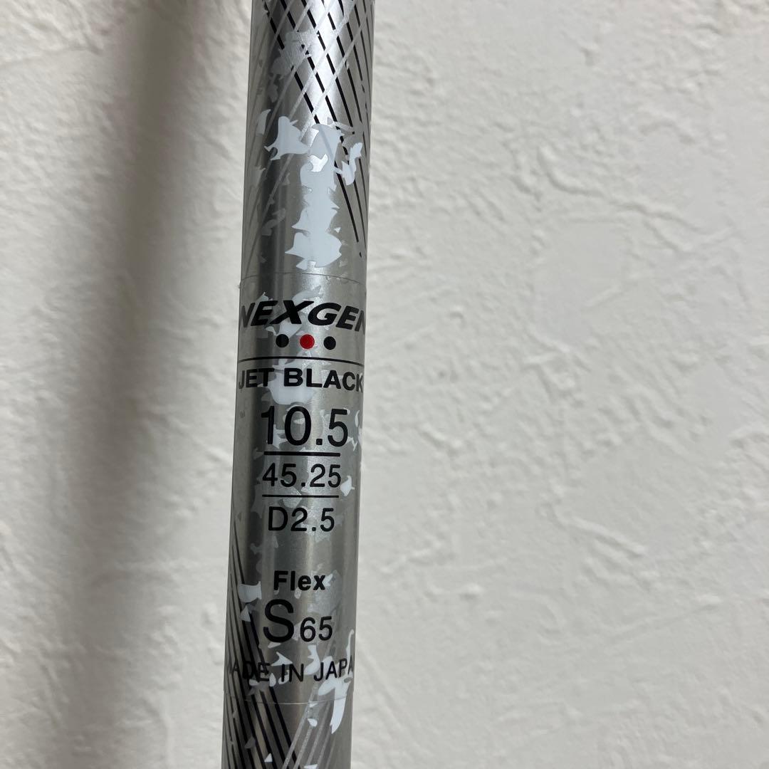 ネクスジェン　ジェットブラック　ドライバー　10.5°