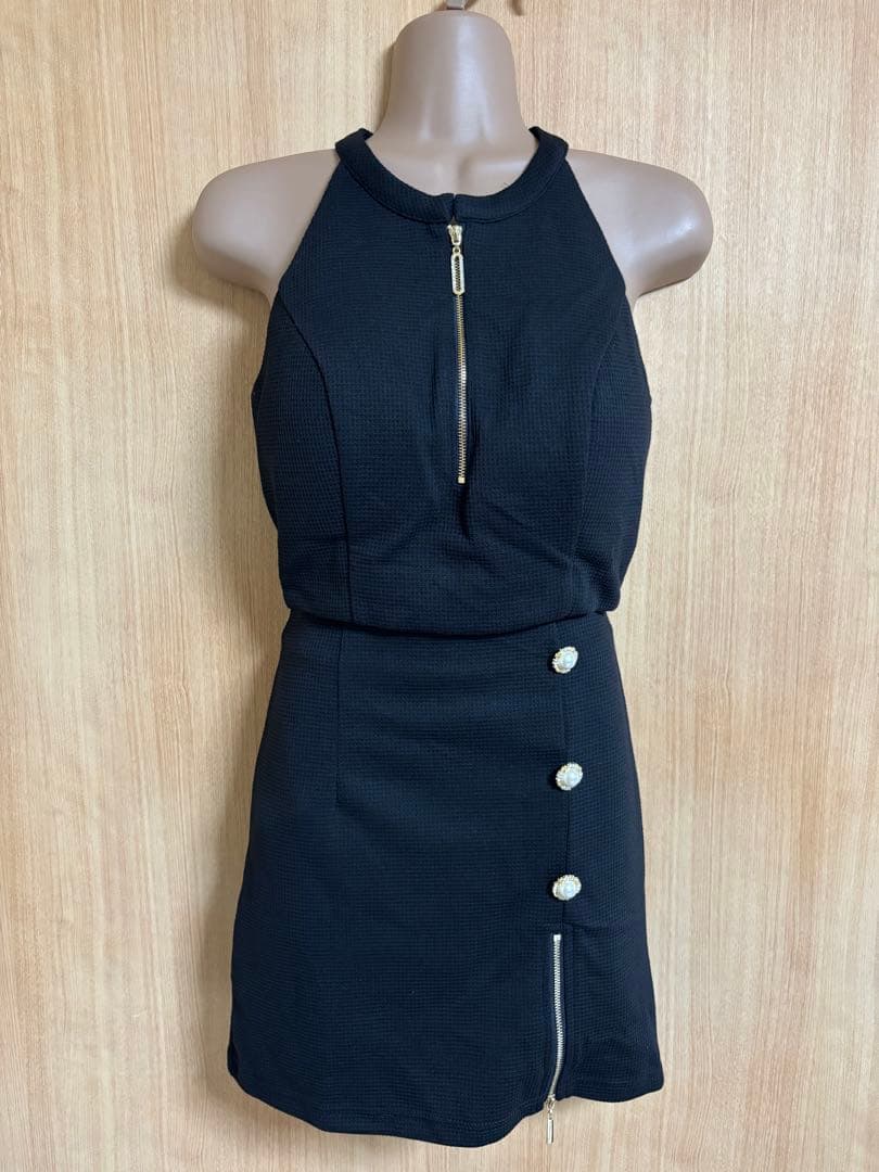 NEWサイズ＊ジップスリット✖️アメスリワッフルセットアップL