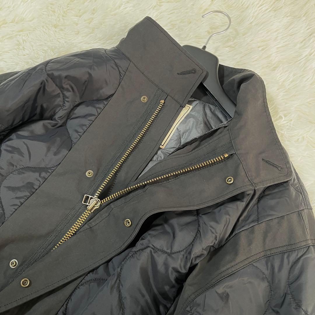 s11✨CIAOPANIC TYPY切替マキシミリタリーコート 黒