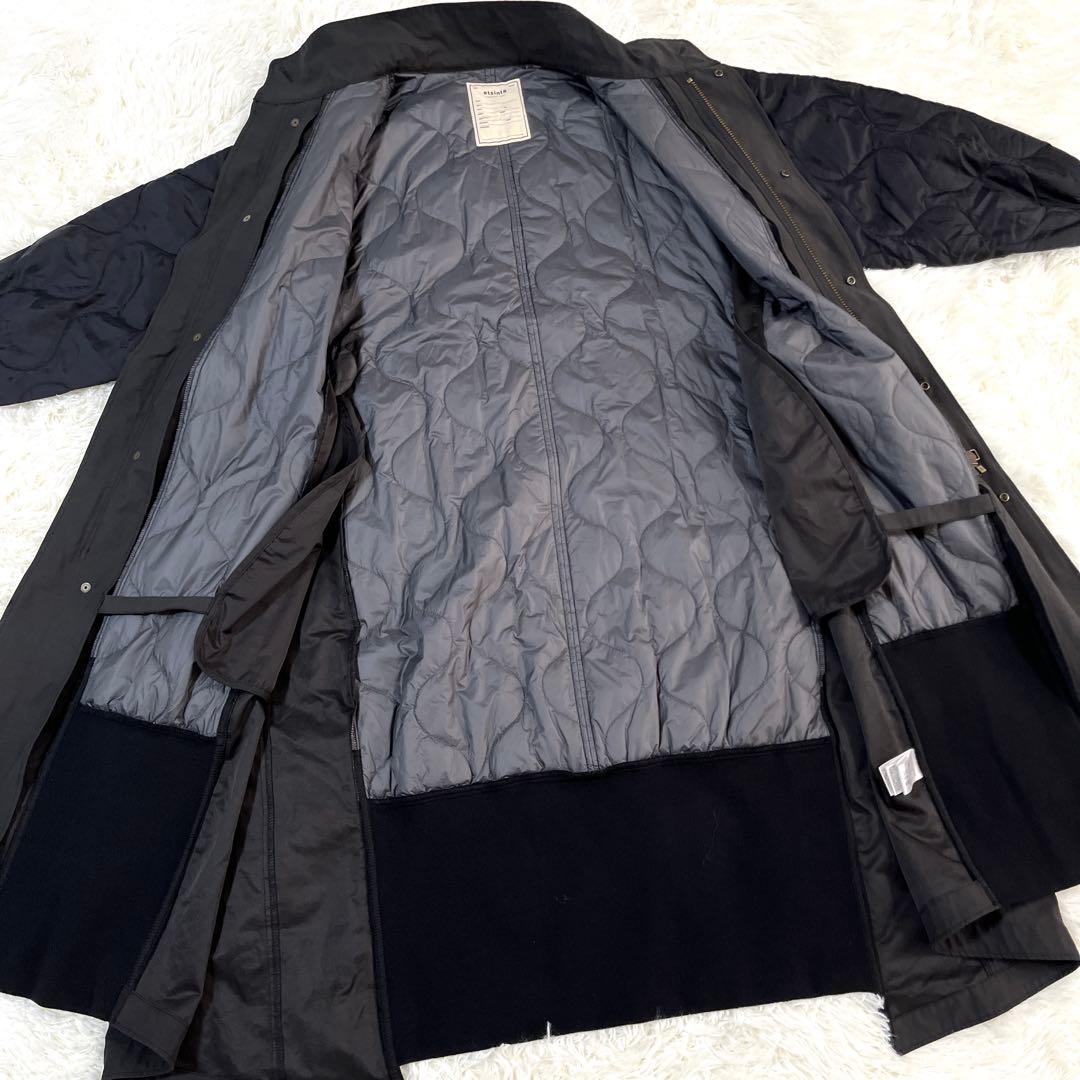 s11✨CIAOPANIC TYPY切替マキシミリタリーコート 黒