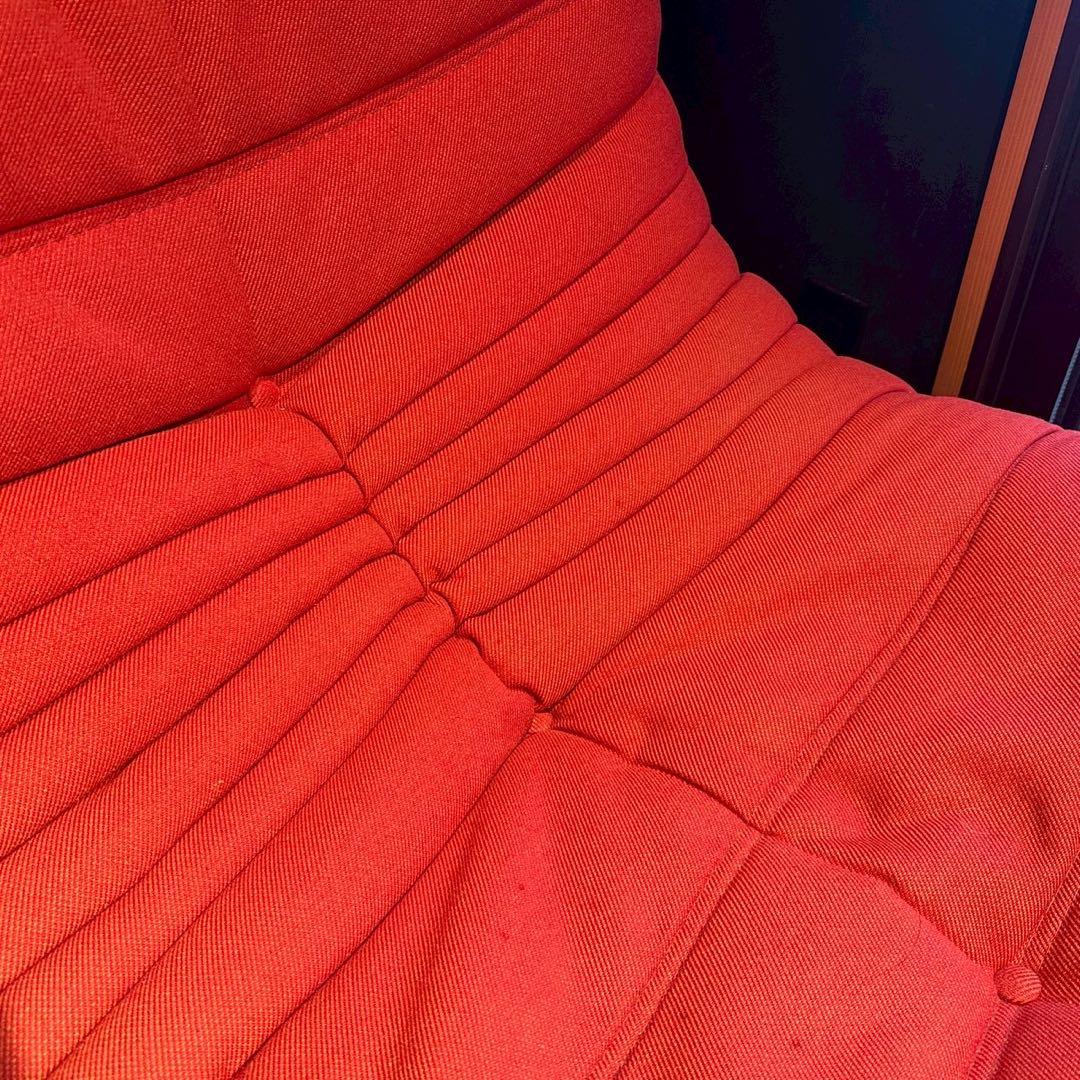 【限定値下げ】ligne roset トーゴ レッド 1P / リーンロゼ