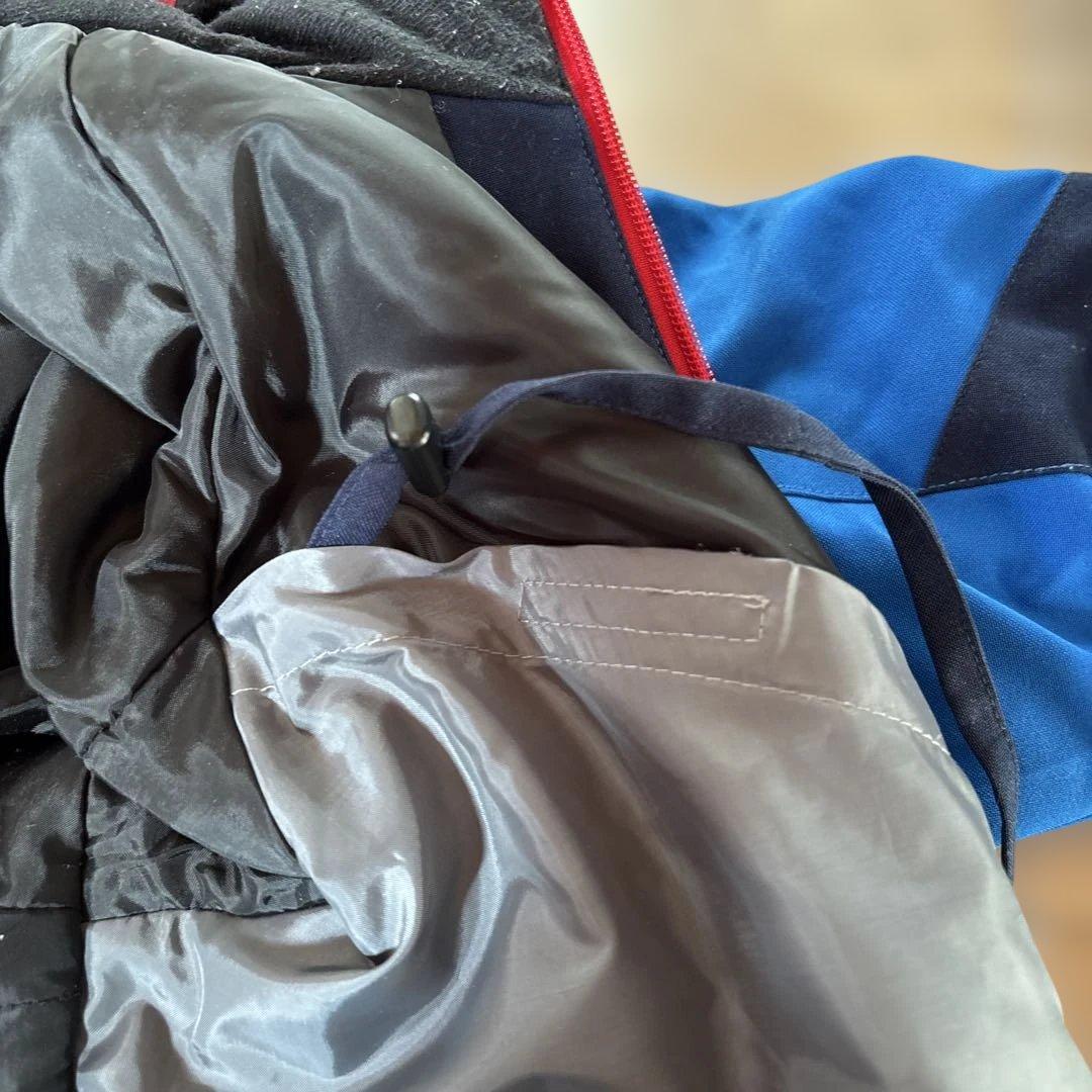 Phenix スキーウェア 青/赤 フード付き