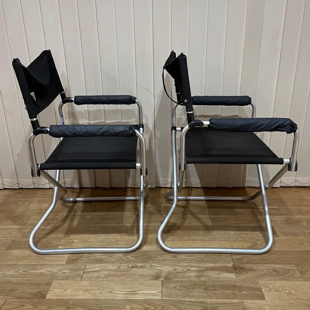 【ヤマコウ期】スノーピーク D. チェアAL　LV-51 2脚　ワイド ブラック