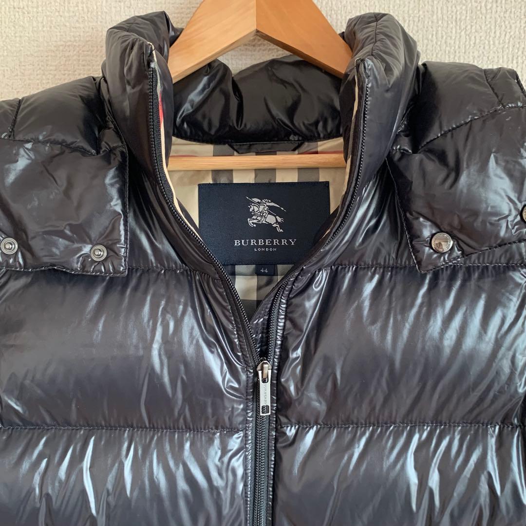 BURBERRY LONDON ダウンベスト フード44 大きいサイズ　美品