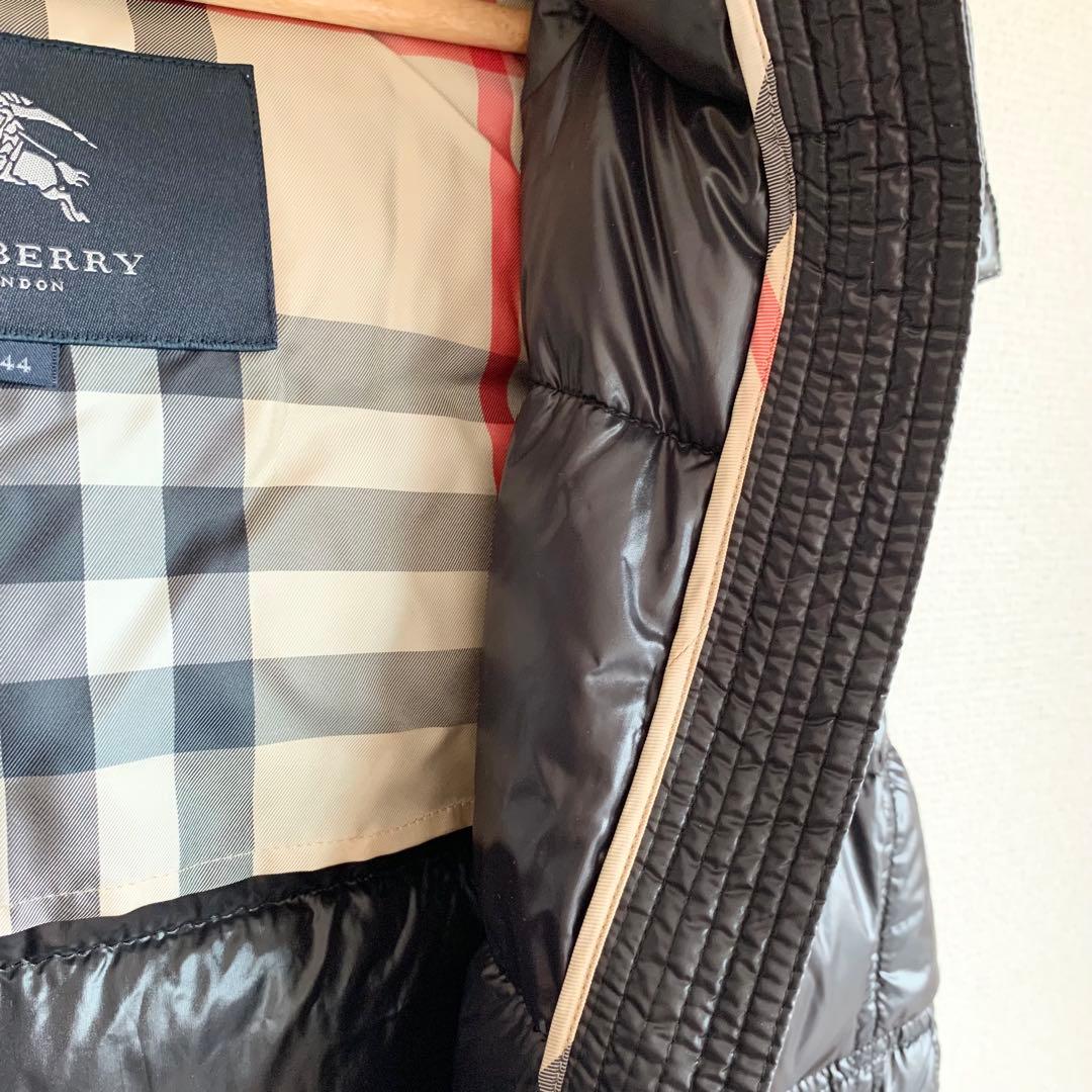 BURBERRY LONDON ダウンベスト フード44 大きいサイズ　美品