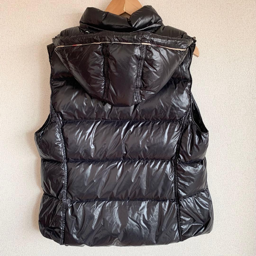 BURBERRY LONDON ダウンベスト フード44 大きいサイズ　美品