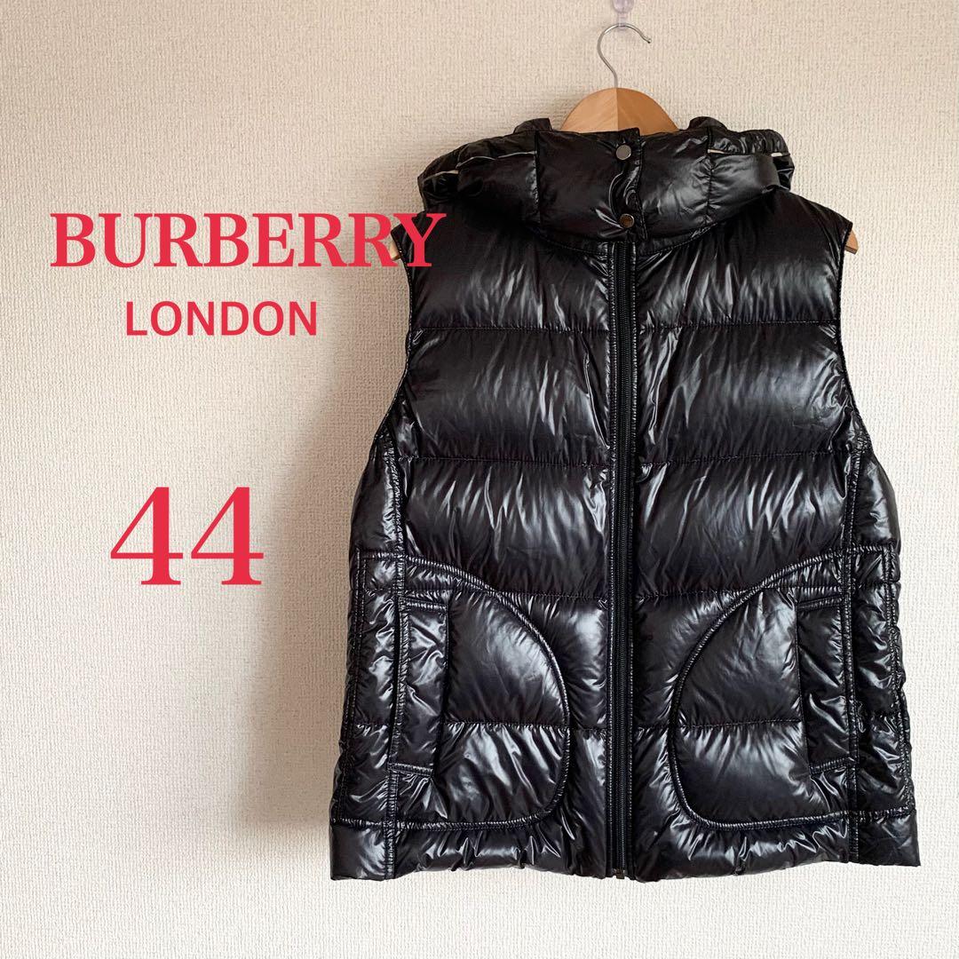 BURBERRY LONDON ダウンベスト フード44 大きいサイズ　美品