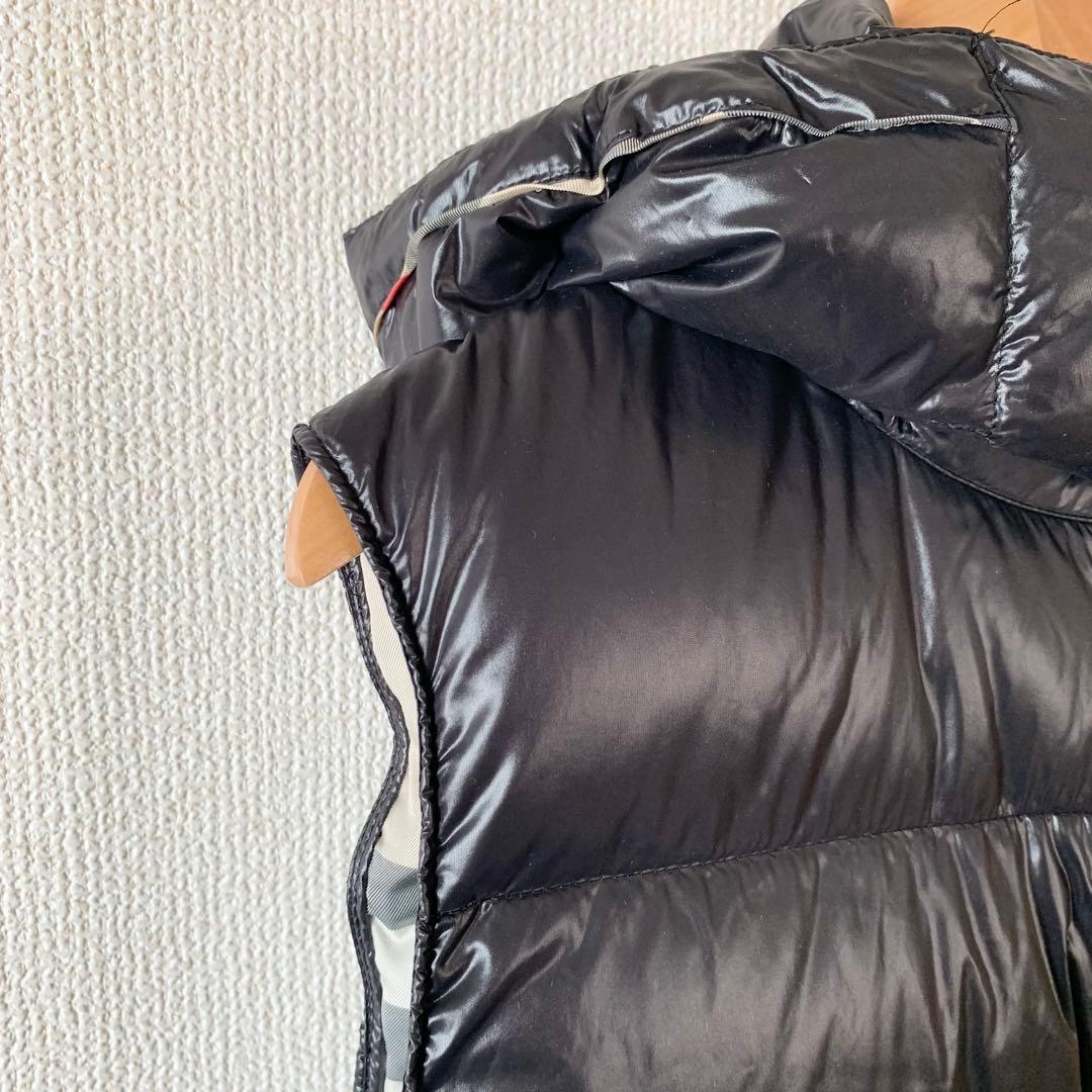 BURBERRY LONDON ダウンベスト フード44 大きいサイズ　美品